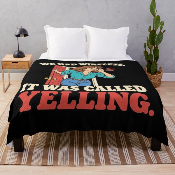 Item preview, We Had Wireless It Was Called Yelling Funny Mom designed and sold by Djikou.