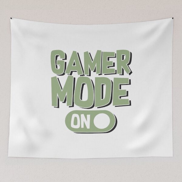 Item preview, Game Mode On – Video Gamer Lifestyle designed and sold by CleanDecor.
