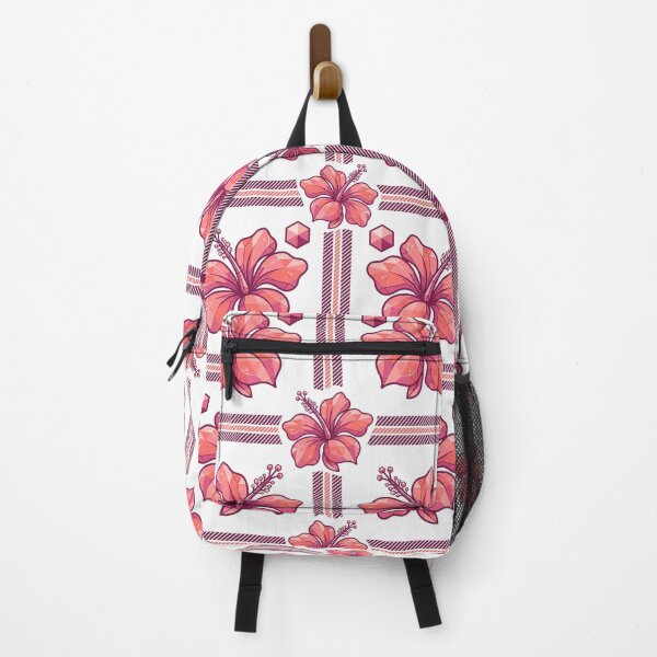 Item preview, Tropical Hibiscus Geometric Plaid Seamless Pattern designed and sold by Ederson D'Mind.
