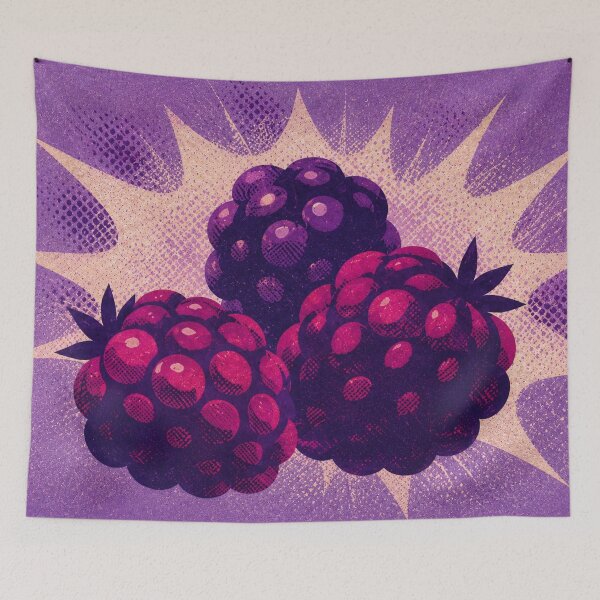 Item preview, Blackberry Trio — Berry Berry Grape designed and sold by shopbloombloom.