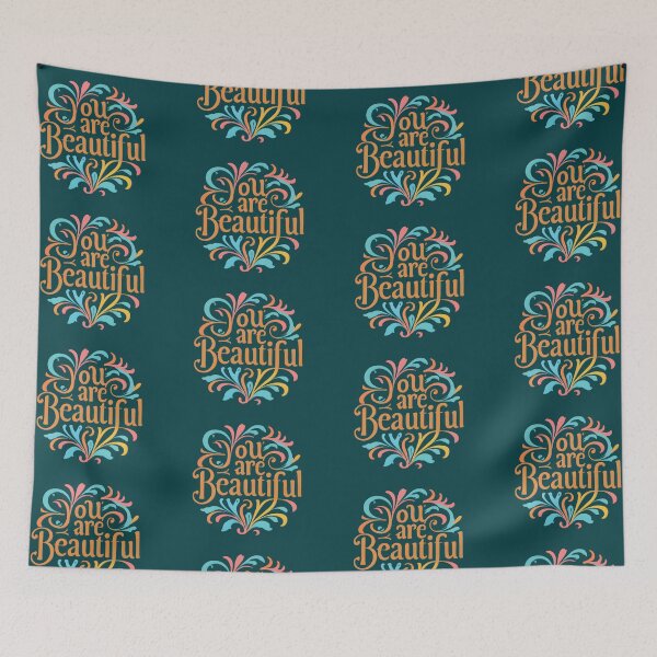 Item preview, You Are Beautiful – Positive Affirmation designed and sold by Bizzfora.