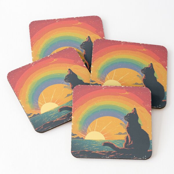 Item preview, Vintage cat sunset designed and sold by AWADHESH  CHAURASIA.