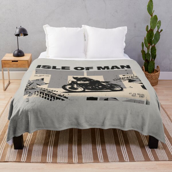 Item preview, Isle Of Man TT Motorcycle Racing Mountain Course Vintage Graphic designed and sold by KiwiRider.