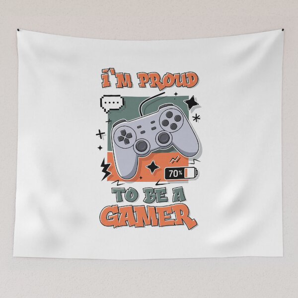 Item preview, I'm Proud to Be a Gamer – Gaming Pride designed and sold by CleanDecor.