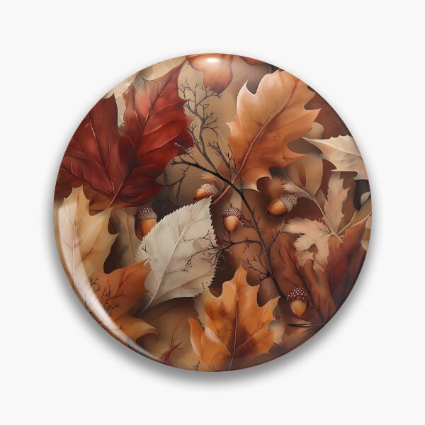 Item preview, Cozy Rustic Harvest Fall Foliage Pattern 02 designed and sold by The Design Asset Station.