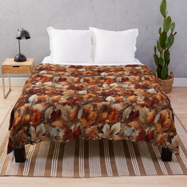 Item preview, Cozy Rustic Harvest Fall Foliage Pattern 02 designed and sold by The Design Asset Station.
