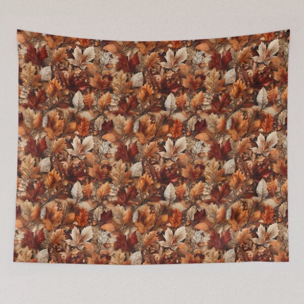 Item preview, Cozy Rustic Harvest Fall Foliage Pattern 02 designed and sold by The Design Asset Station.