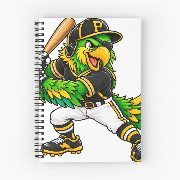 Item preview, Pittsburgh Parrot Practices with His Favorite Baseball Team designed and sold by Dabfu.