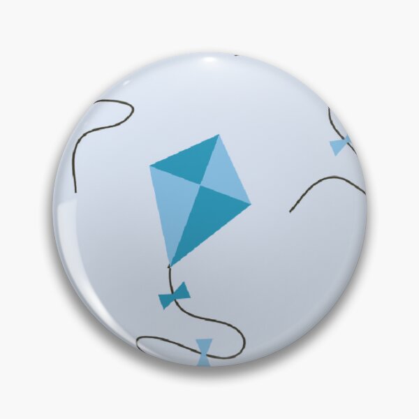 Item preview, Minimalist Blue Kites Seamless Pattern — Cute Sky Flying Kites Vector Art designed and sold by LYAN-STORE.