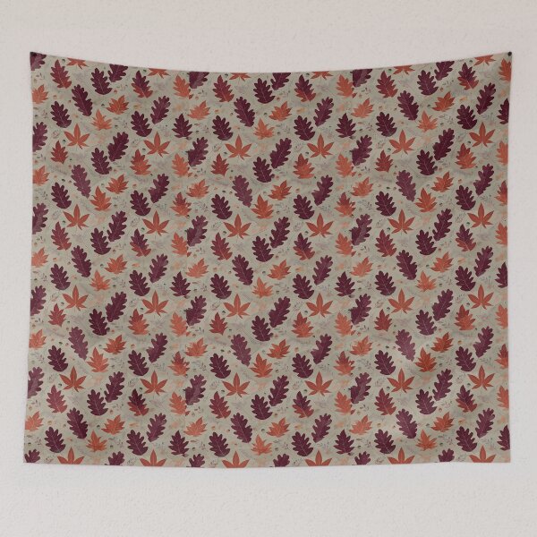 Item preview, Cozy Rustic Harvest Fall Foliage Pattern 04 designed and sold by The Design Asset Station.