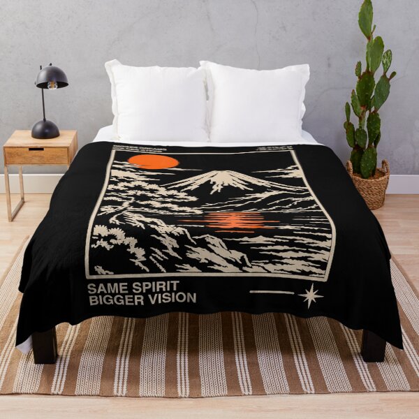 Item preview, Japanese Mountain Sunset – Same Spirit Bigger Visions Streetwear Art designed and sold by GracefulbyElmes.