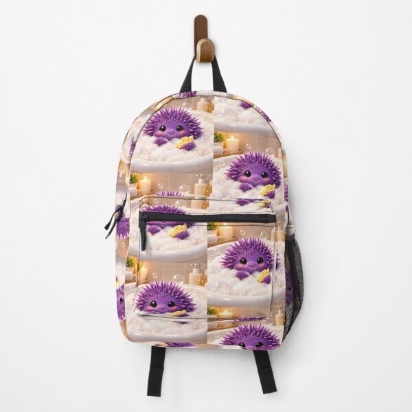 Item preview, Cozy Purple Sea Urchin Bubble Bath designed and sold by Sillytoe.