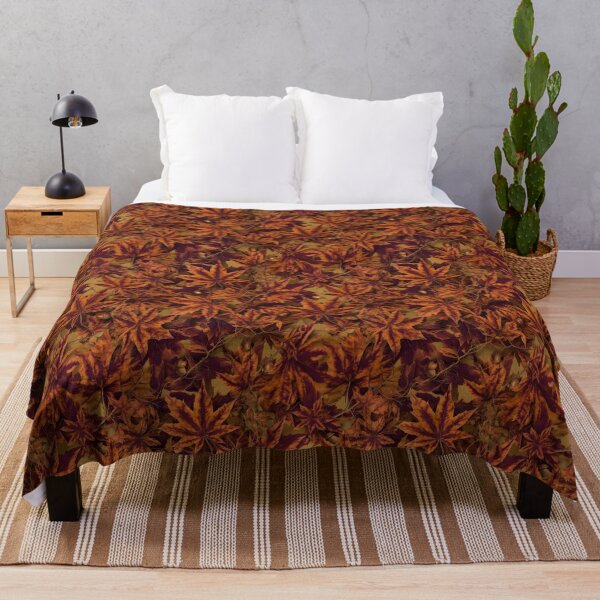 Item preview, Autumn Fall Leaves Maple & Oak Seamless Pattern 07 designed and sold by The Design Asset Station.