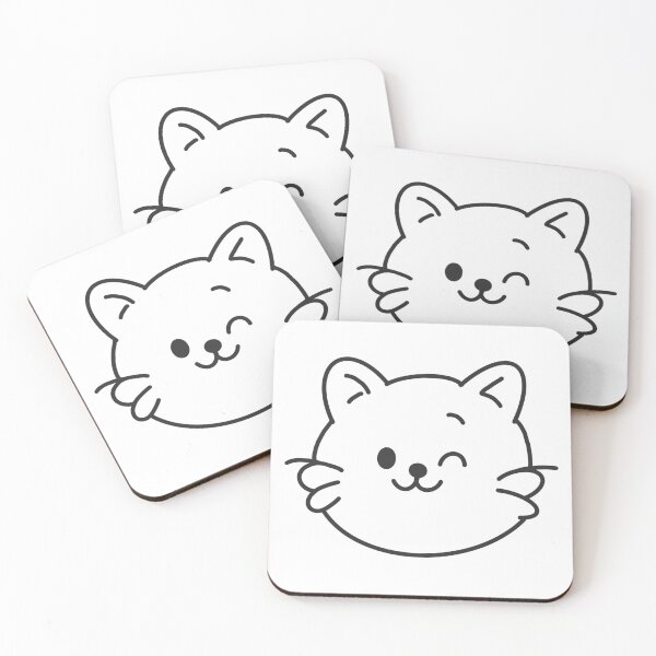 Item preview, Cute cat doodle 01 designed and sold by Nara2560.