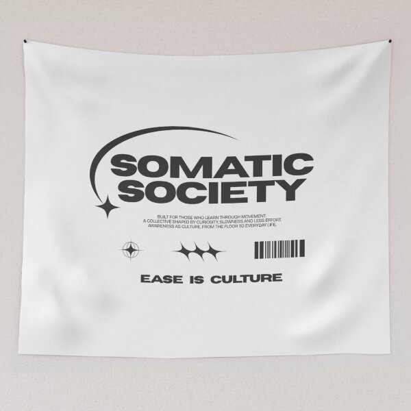 Item preview, SOMATIC SOCIETY - black designed and sold by Feldymerch.