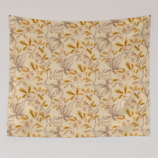 Item preview, Cozy Rustic Harvest Fall Foliage Pattern 08 designed and sold by The Design Asset Station.