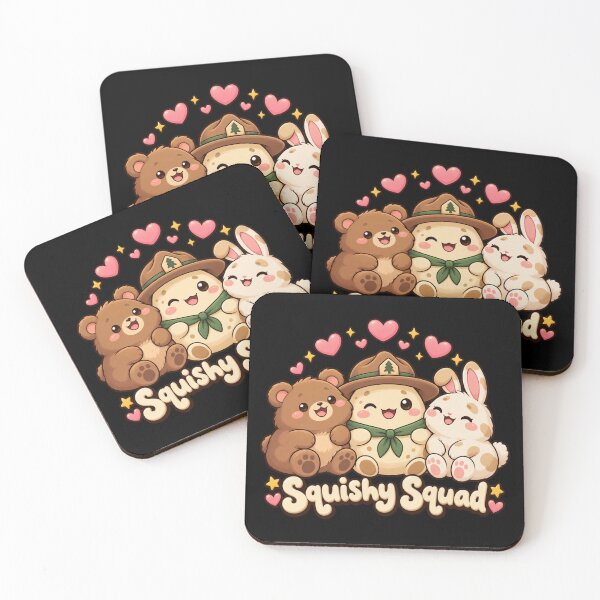 Item preview, Squishy Squad Woodland Friends designed and sold by anapldv.