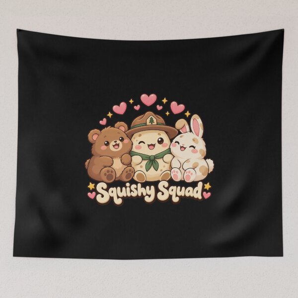 Item preview, Squishy Squad Woodland Friends designed and sold by anapldv.