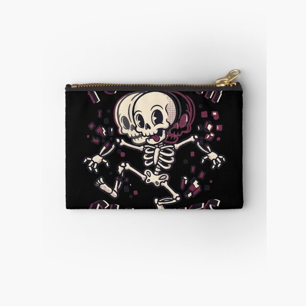 Item preview, Playful Skeleton Sticks Out Its Tongue Between I Came with Glitches designed and sold by MisteryDesigner.