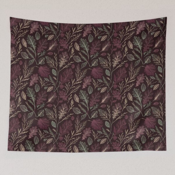 Item preview, Cozy Rustic Harvest Fall Foliage Pattern 10 designed and sold by The Design Asset Station.