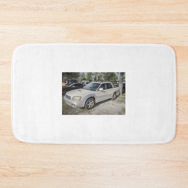 Item preview, White Subaru Baja Turbo X Illustration with Rugged Off-Road Style designed and sold by duende123456.