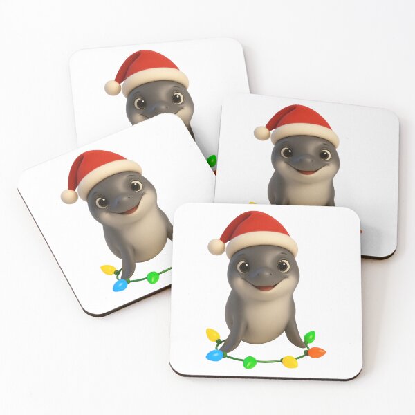Item preview, Sweet Vaquita Christmas designed and sold by Sillytoe.