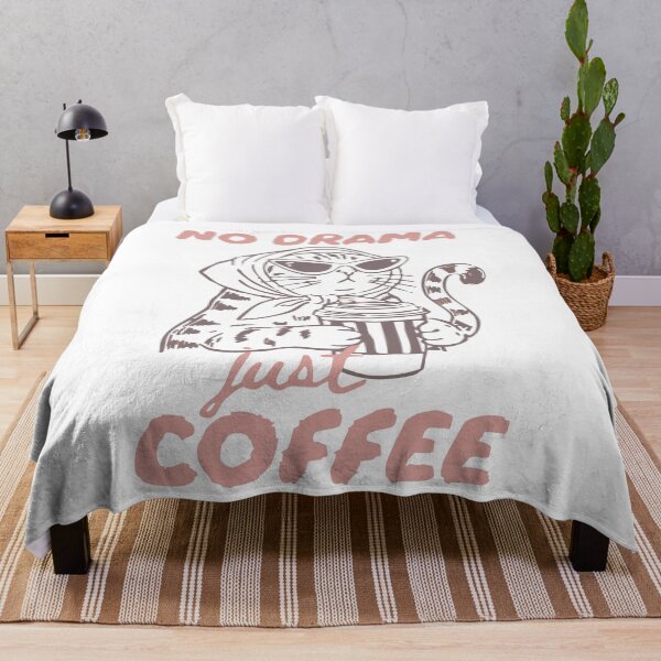 Item preview, No drama, just coffee designed and sold by Geritaa.