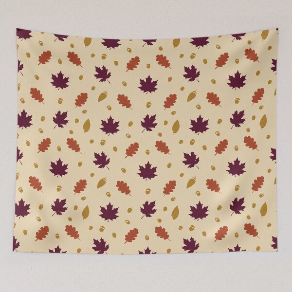 Item preview, Cozy Rustic Harvest Fall Foliage Pattern 12 designed and sold by The Design Asset Station.
