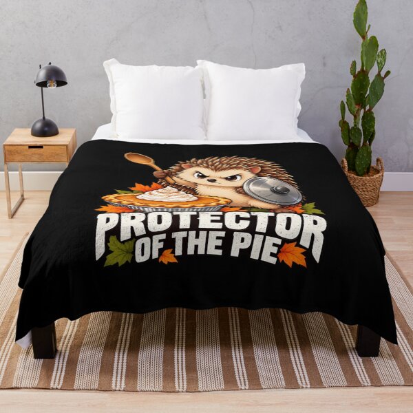 Item preview, Pie Protector Hedgehog Fall Humor designed and sold by anapldv.