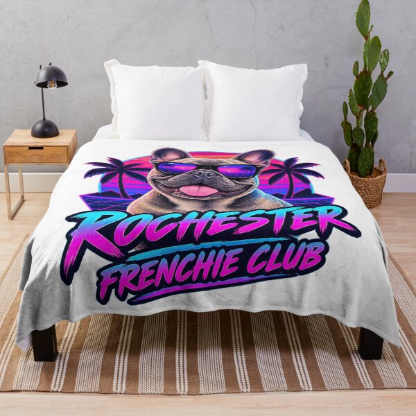 Item preview, Rochester Frenchie Club – Cute French Bulldog Design for Rochester Dog Owners designed and sold by LazyOwlStore.