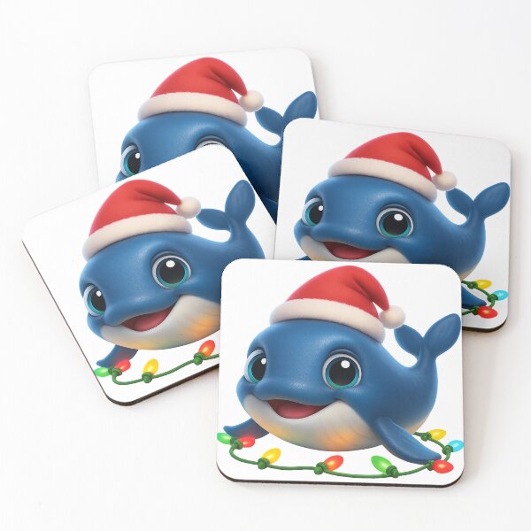Item preview, Joyful Whale Christmas designed and sold by Sillytoe.