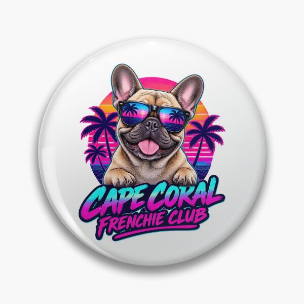 Artikelvorschau, Cape Coral Frenchie Club – Niedliches Design für französische Bulldoggen für Hundebesitzer in Cape Coral entworfen und verkauft von LazyOwlStore.
