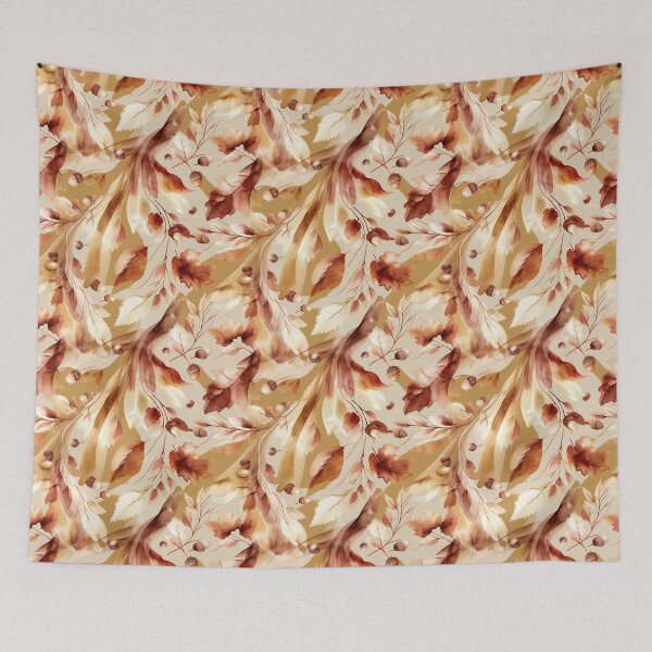 Item preview, Cozy Rustic Harvest Fall Foliage Pattern 14 designed and sold by The Design Asset Station.