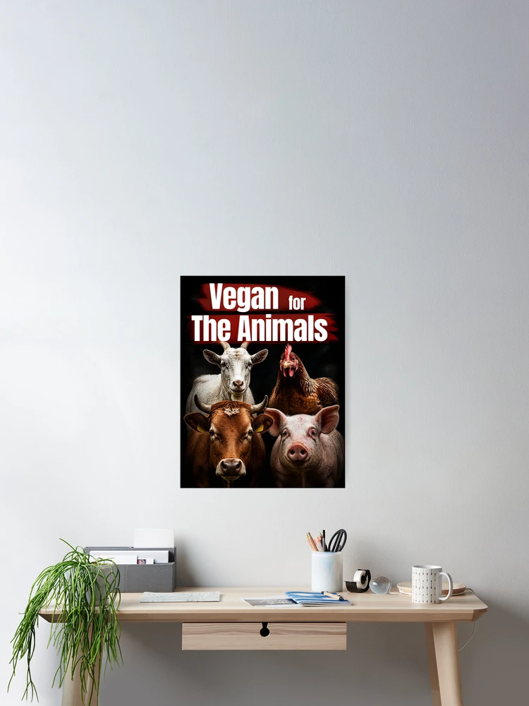 Thumbnail 2 of 3, Poster, Animal Rights designed and sold by VoiceForAnimals.
