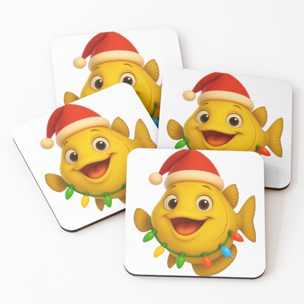 Item preview, Sunny Yellowhammer Fish Christmas designed and sold by Sillytoe.