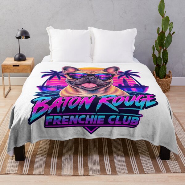 Item preview, Baton Rouge Frenchie Club – Cute French Bulldog Design for Baton Rouge Dog Owners designed and sold by LazyOwlStore.