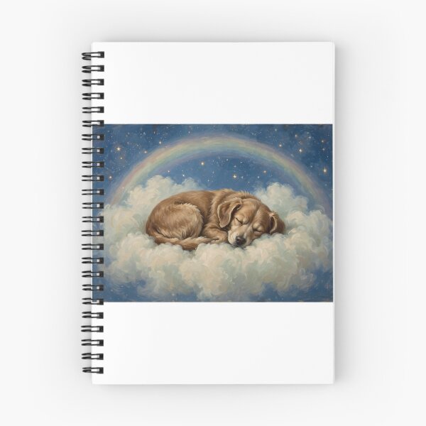 Item preview, Vintage Rainbow Bridge Dog designed and sold by Planning with Brendan.