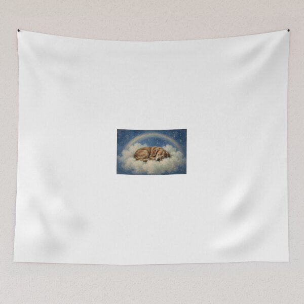 Item preview, Vintage Rainbow Bridge Dog designed and sold by Planning with Brendan.
