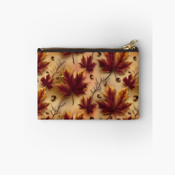 Item preview, Autumn Fall Leaves Maple & Oak Seamless Pattern 17 designed and sold by The Design Asset Station.