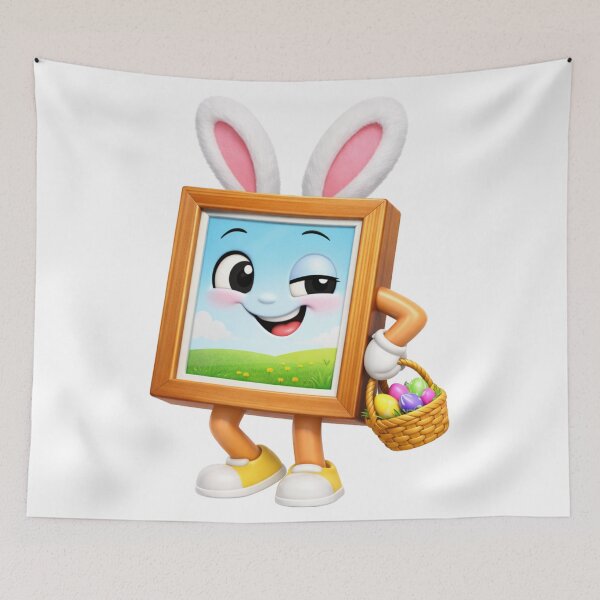 Item preview, Happy Picture Frame Easter designed and sold by Sillytoe.