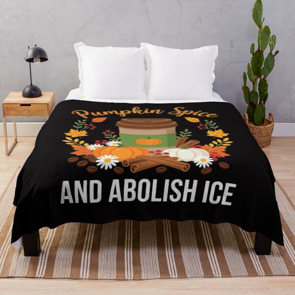 Item preview, pumpkin-spice-and-abolish-ice designed and sold by w66aboo.
