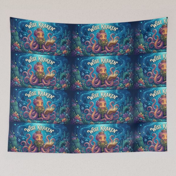 Item preview, Wise Kraken designed and sold by Solace Sparkles.