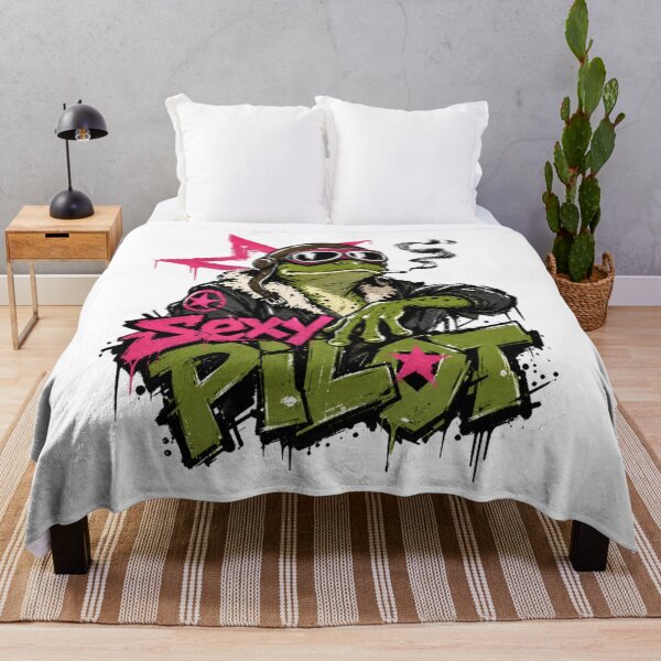 Item preview, Sexy Pilot Graffiti Frog T-Shirt | Streetwear Aviator Toad Leather Jacket Gift designed and sold by illeN-Art-World.