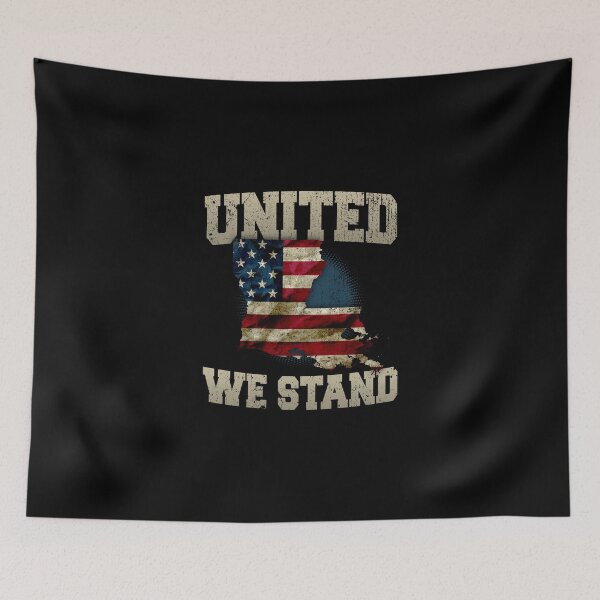 Item preview, Louisiana United We Stand Strong Awesome Design Gift US Flag designed and sold by djpraxis.
