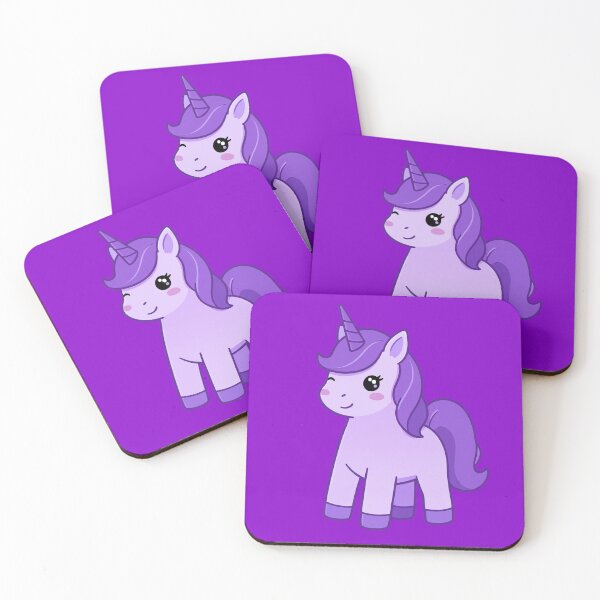 Item preview, Cute purple unicorn designed and sold by Elurian7.