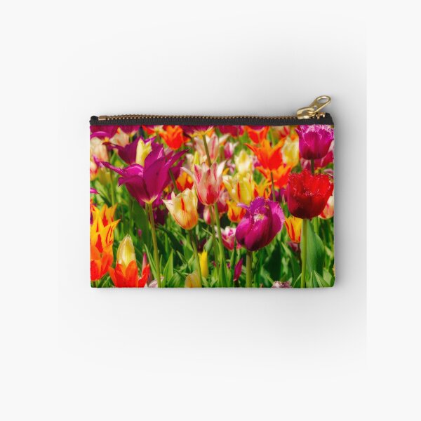 Item preview, Colorful Spring Tulip Field Floral Photography with Soft Glow designed and sold by Rabee Khalil Photography.