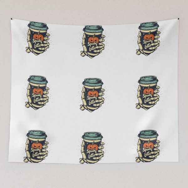 Item preview, Spooky latte designed and sold by AWADHESH  CHAURASIA.