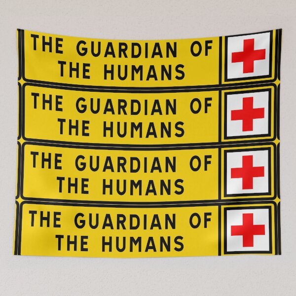 Item preview, The guardian of humans designed and sold by ALF2023.