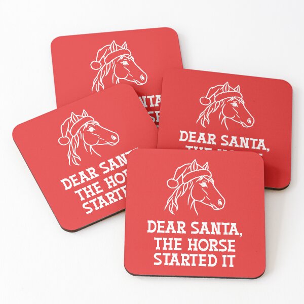 Item preview, Dear Santa The Horse Started It designed and sold by theartfulaspie.