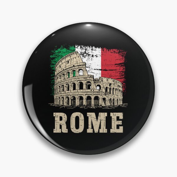 Item preview, Rome Italy Colosseum Vintage Distressed Italian Flag designed and sold by Dmetalx Art Apparel.